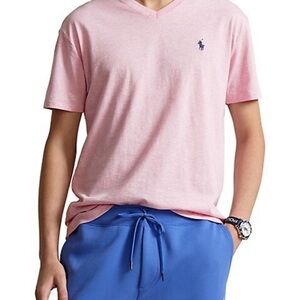 Polo Ralph Lauren Pink V-Neck T-Shirt